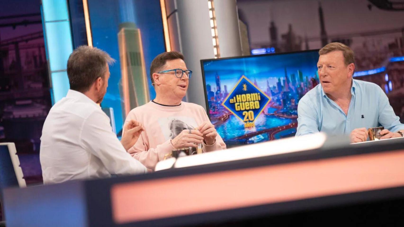 Los Morancos y Pablo Motos en 'El Hormiguero'.