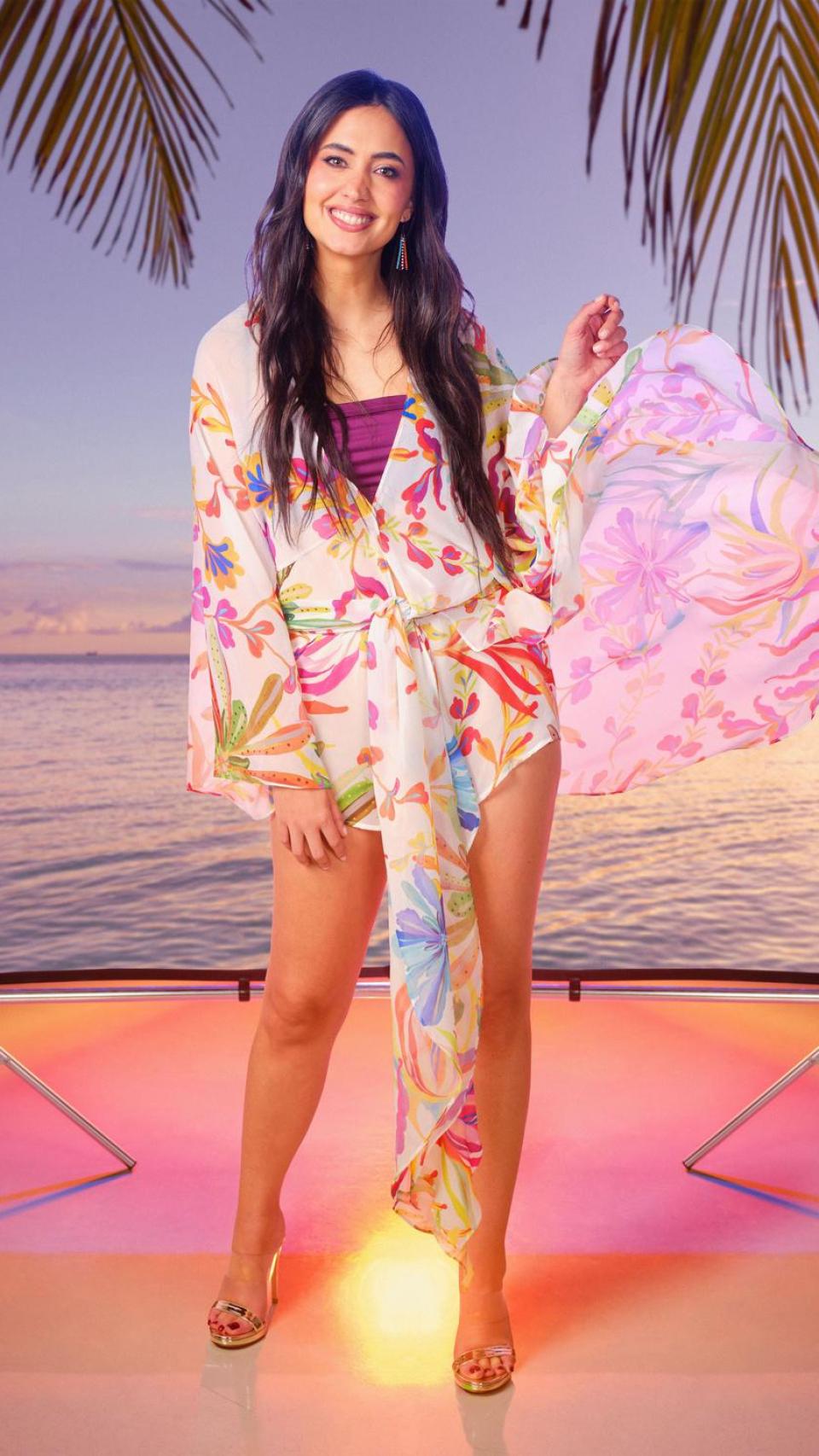 María Lamela en un posado promocional de 'Supervivientes 2026'.