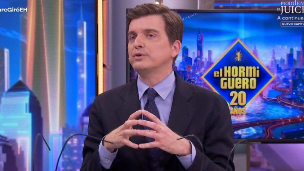 Marc Giró en 'El Hormiguero'