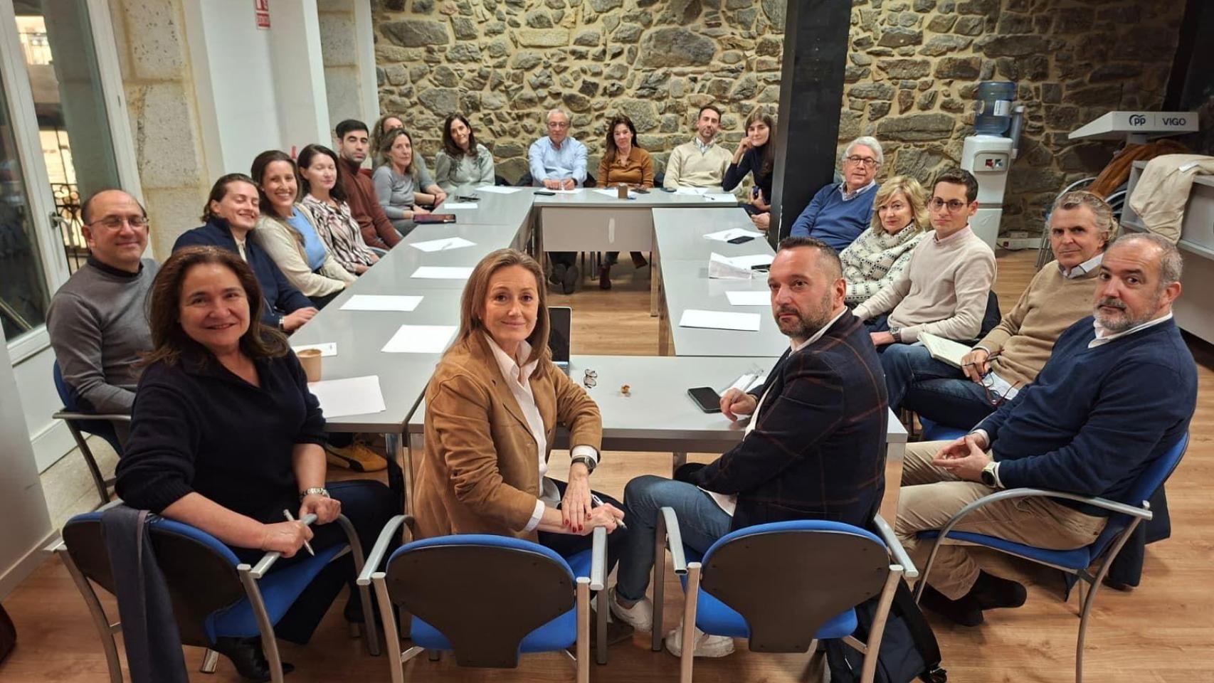 Reunión del PP de Vigo.