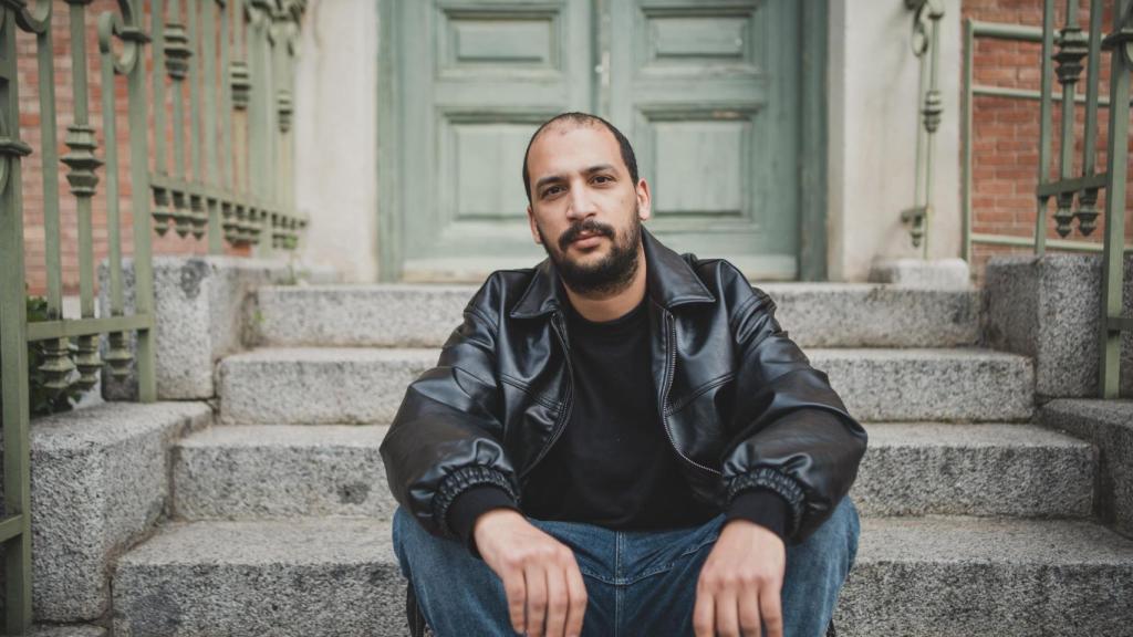 Hicham El Bahraouy posa para El Español en la Casa Árabe