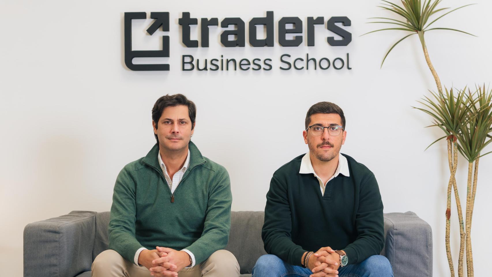 Francisco Estrada y Miguel Hernández, socios fundadores de Traders Business School.