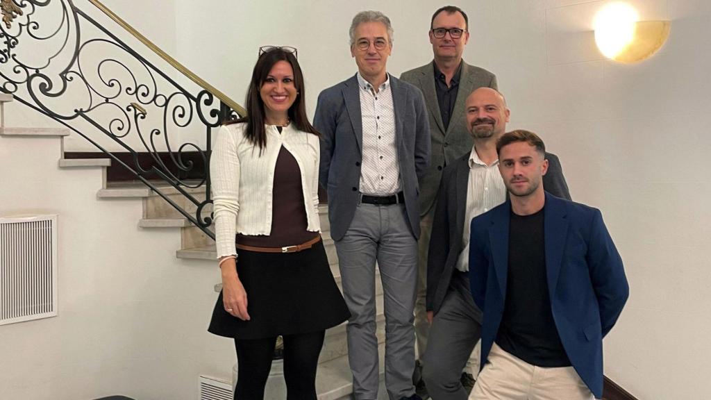 Equipo de BASE4 Biosciences, spinoff del IR Sant Pau.