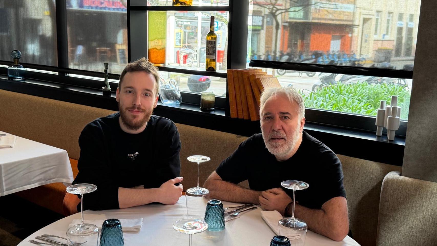 Aitor y Alberto Prieto, propietarios de El de Alberto
