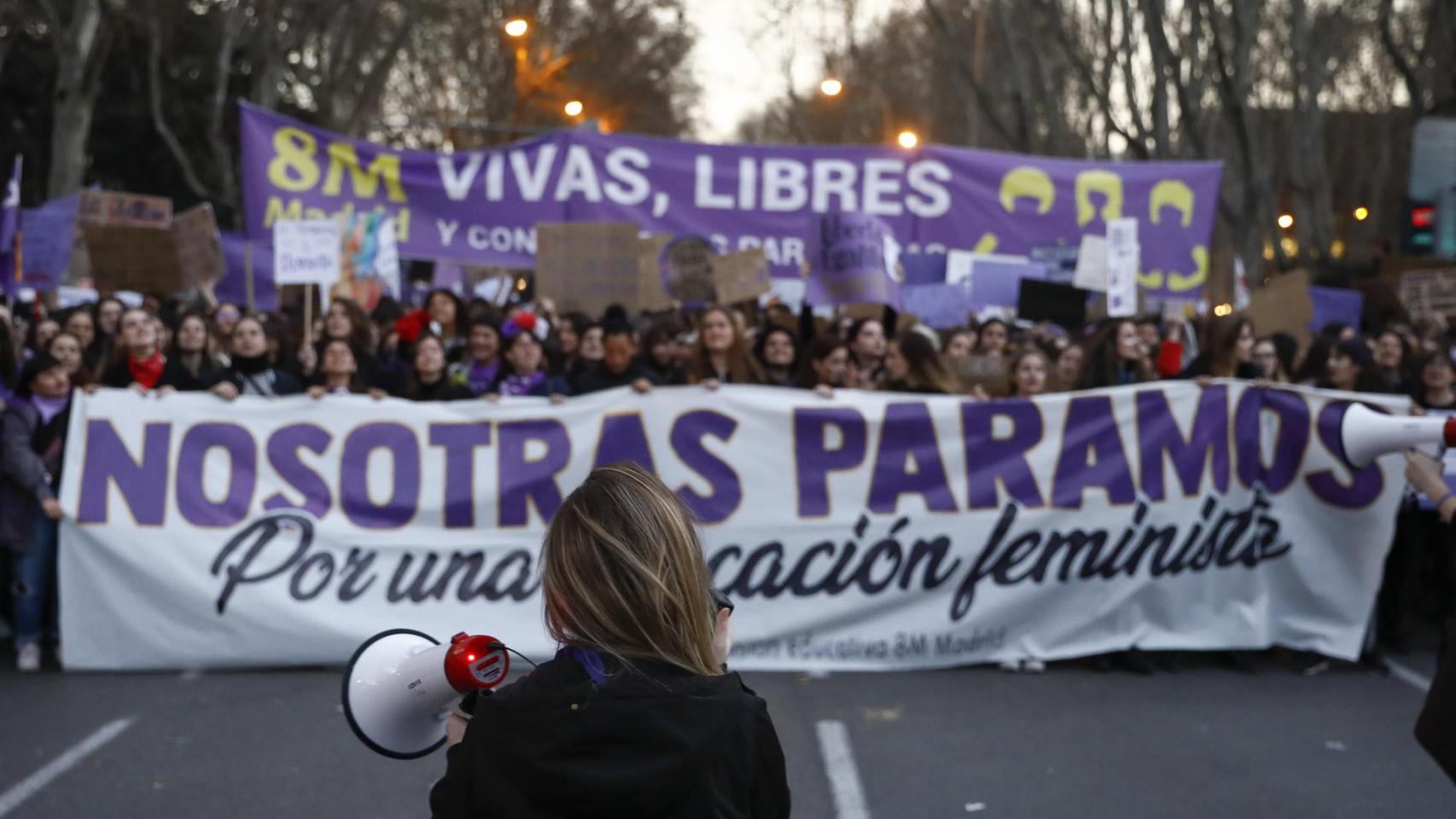 Manifestación del 8 de marzo del 2025 en Madrid.