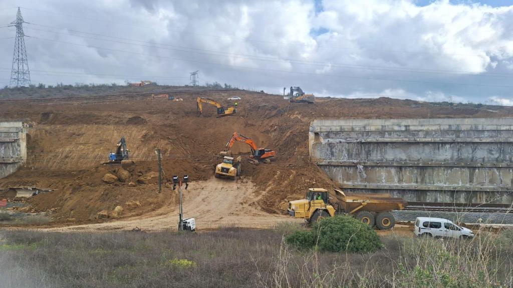 Imagen de los trabajos.