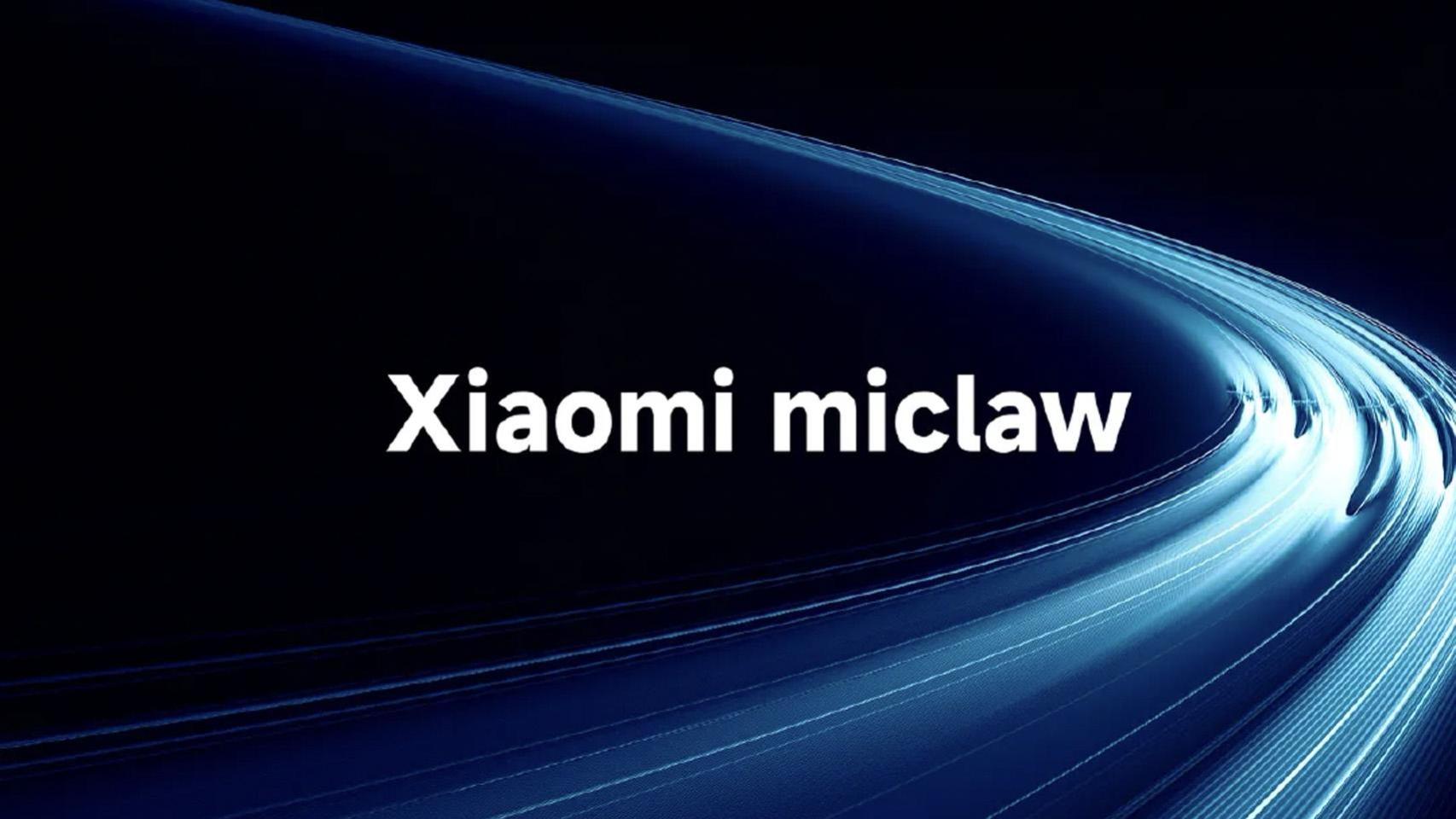 Xiaomi miclaw.