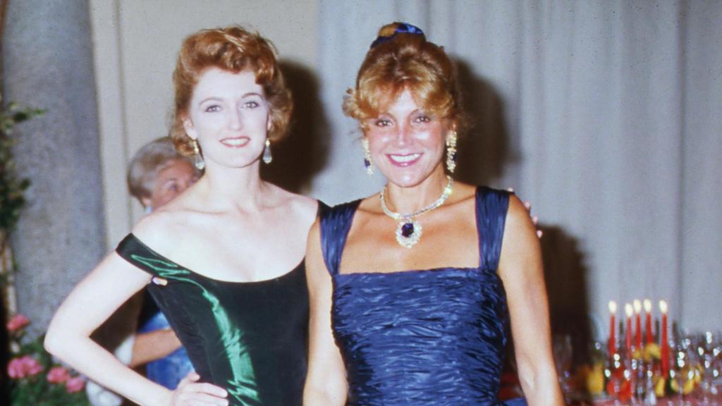 Francesca junto a su madrastra Tita Thyssen en una fotografía en 1995, en Marbella.