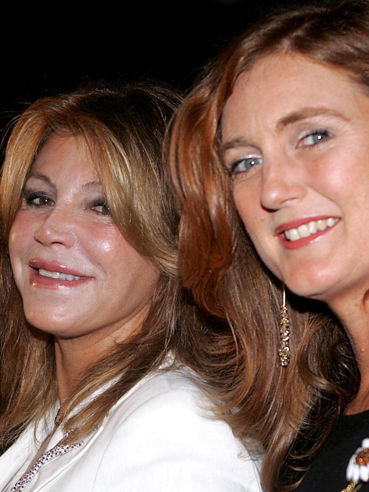 Tita Cervera junto a Francesca, en una imagen captada en 2007.
