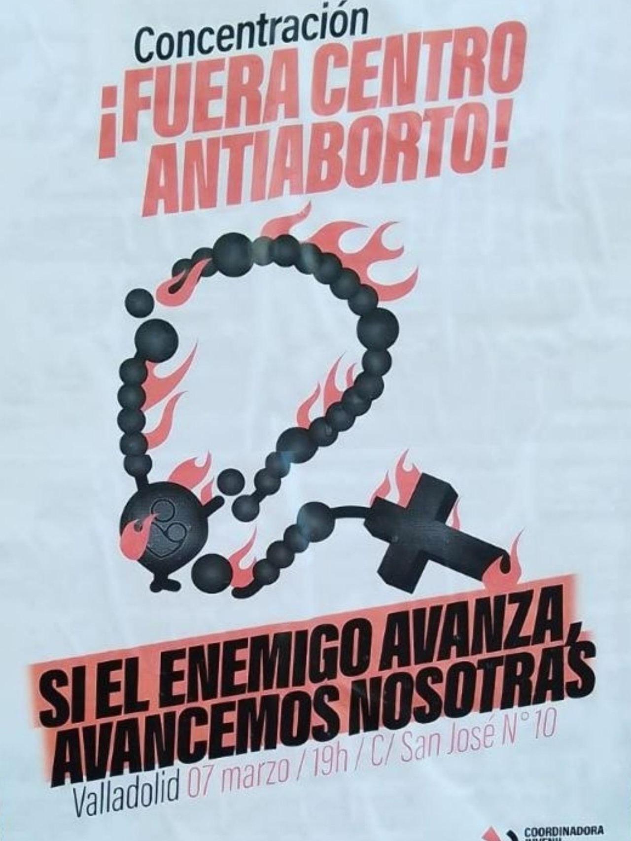 Cartel de la polémica