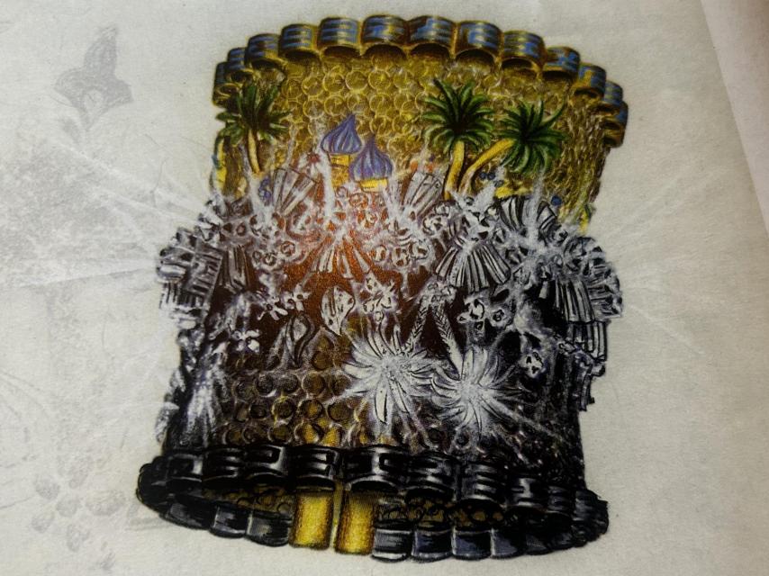 El brazalete 'El Río de la Vida' subastado en Christie´s. EE