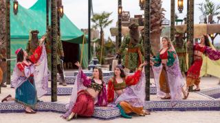 Varias actrices de Puy du Fou España.