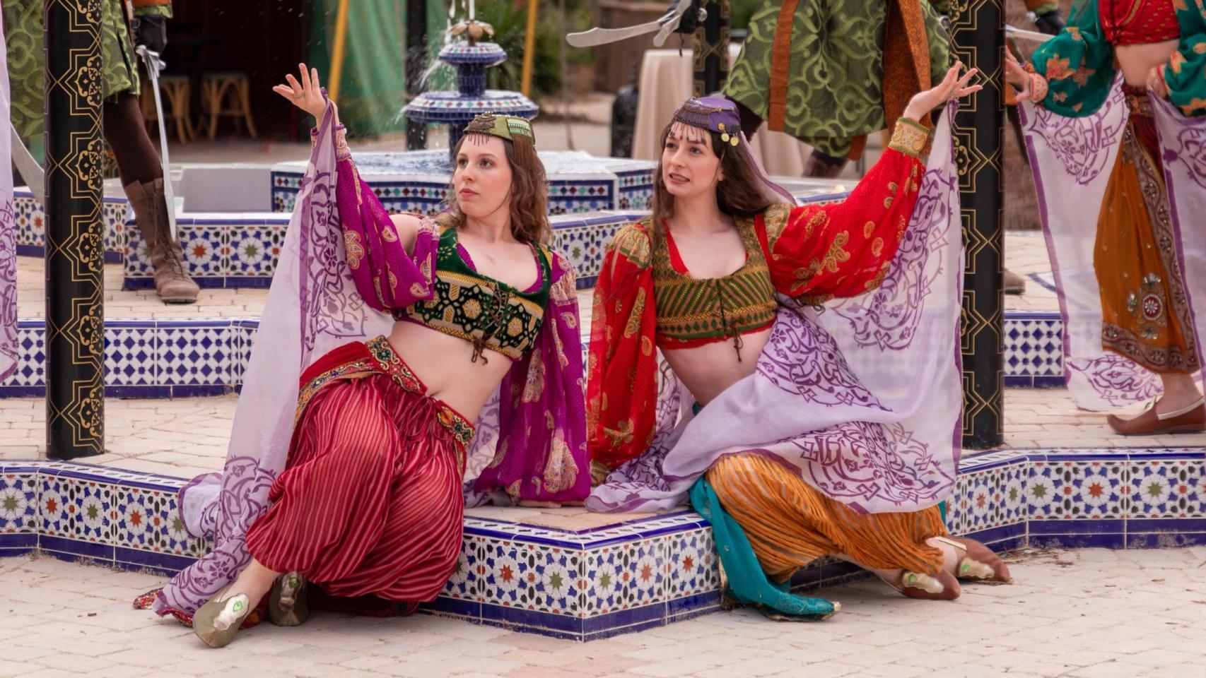 Varias actrices de Puy du Fou España.