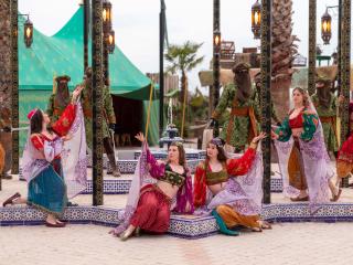 Varias actrices de Puy du Fou España.