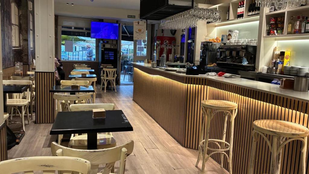 Interior del restaurante Marte