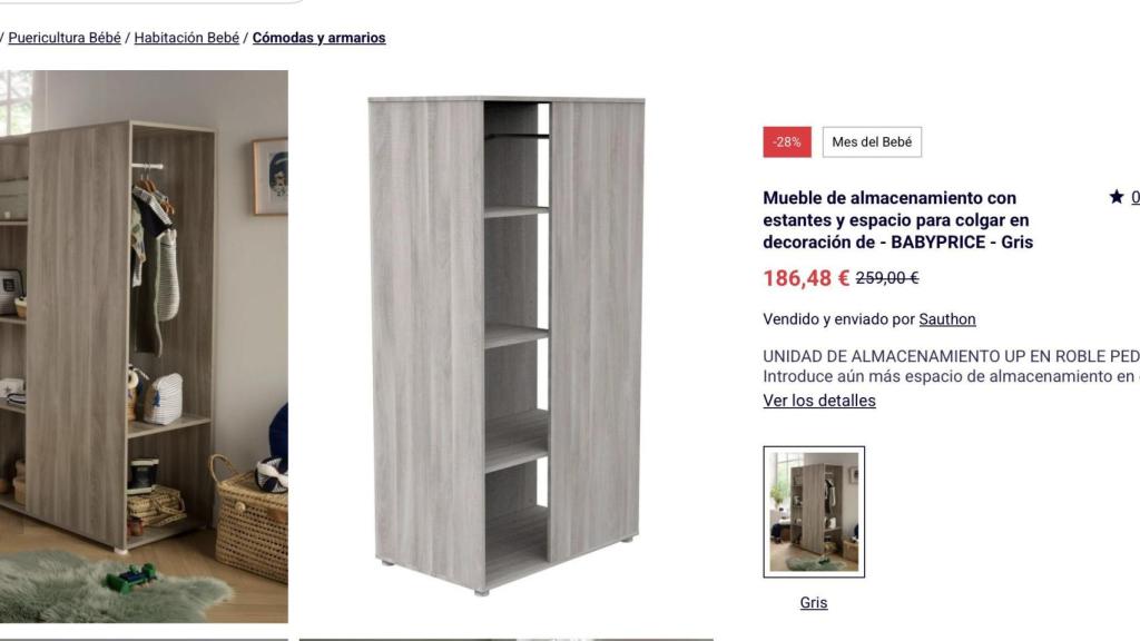 Mueble de almacenamiento.