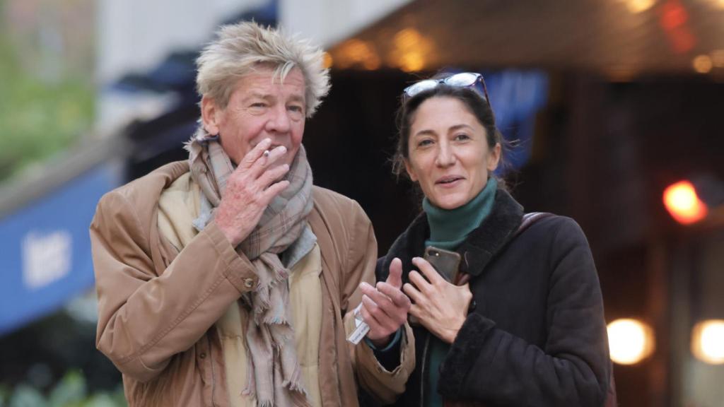 Ernesto de Hannover y Claudia Stilianopoulos, en Madrid, en 2021.