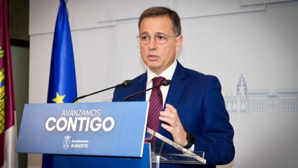 Manuel Serrano, alcalde de Albacete.