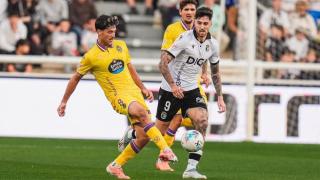 Un encuentro entre el Real Valladolid y el Burgos.
