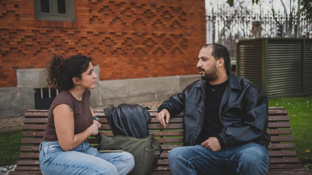 Hicham, durante la entrevista con este periódico.