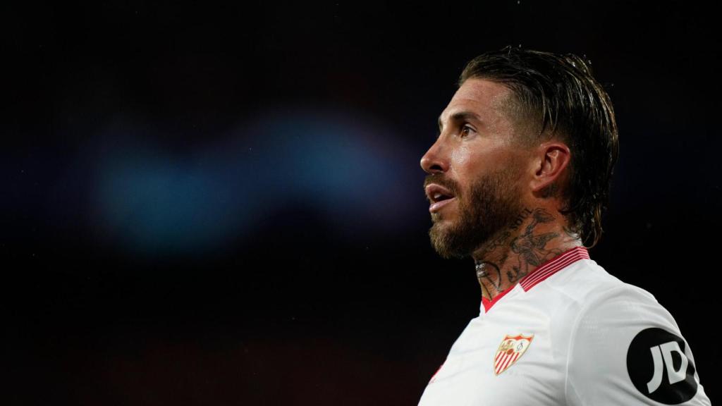 Sergio Ramos, en un partido del Sevilla en octubre de 2023.