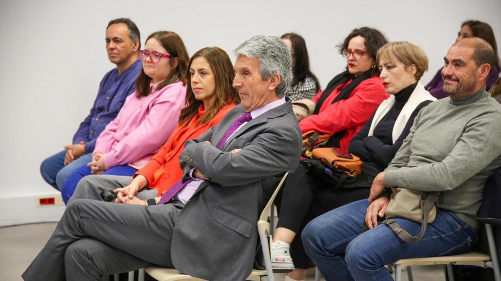 José Pablo Sabrido durante el acto celebrado por UGT.