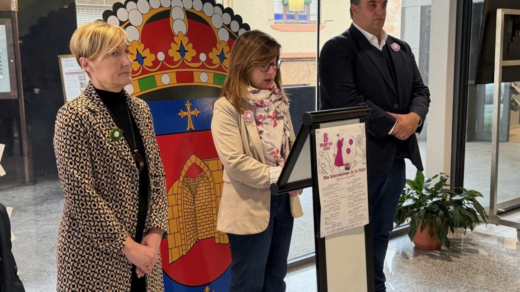 Guijuelo celebra el 8M con un llamamiento a la igualdad y al empoderamiento femenino.