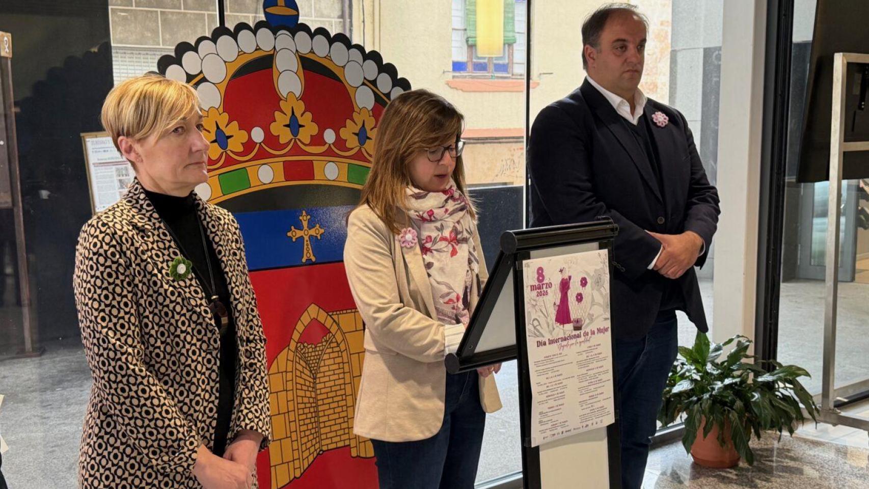 Guijuelo celebra el 8M con un llamamiento a la igualdad y al empoderamiento femenino.