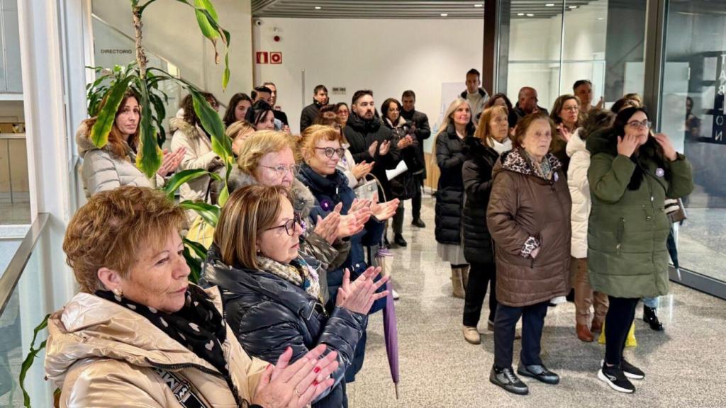 Imagen del acto en el Ayuntamiento.