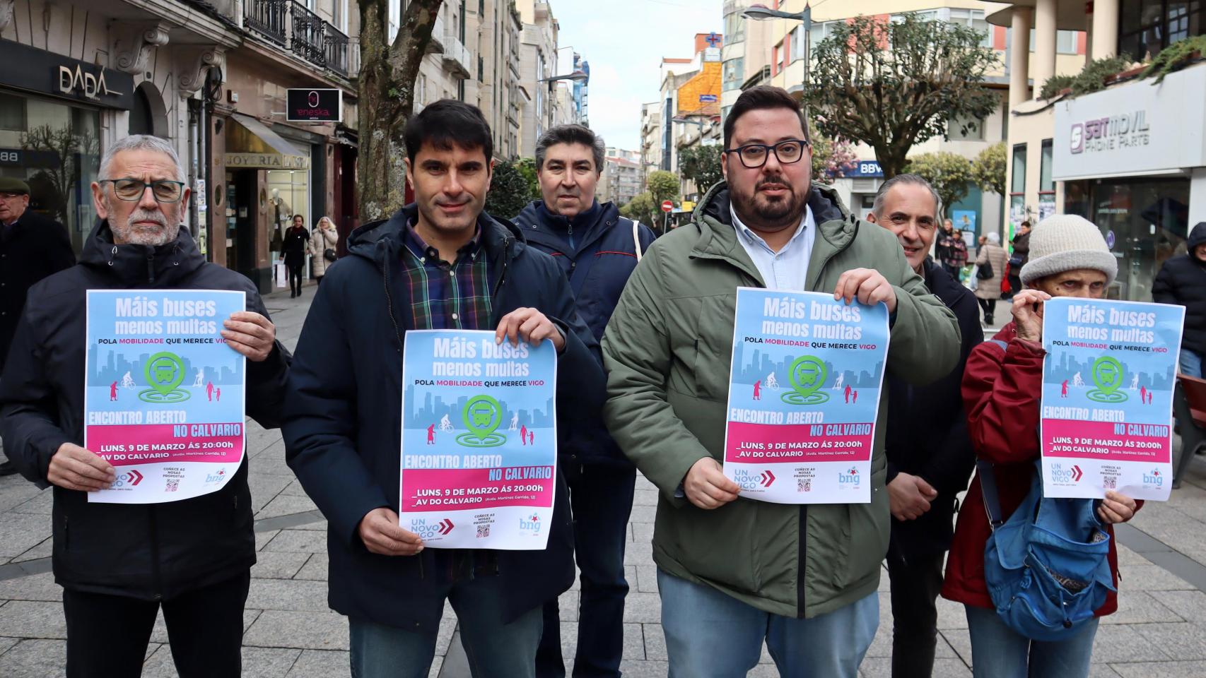 El BNG propone 10 medidas para transformar la movilidad en Vigo: Más buses, menos multas