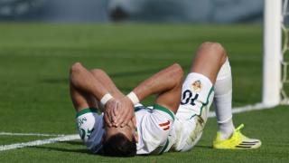 Rafa Mir, en el partido del pasado domingo en Elche.
