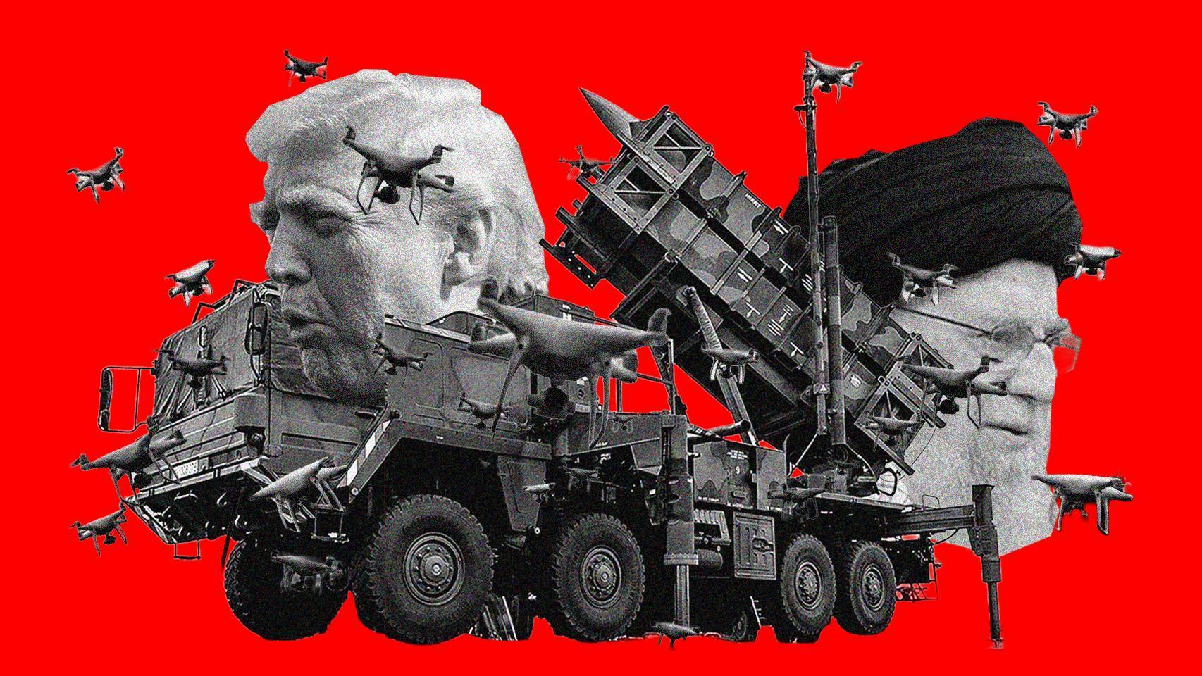 Baterías de misiles Patriot contra enjambres de drones: la nueva guerra.