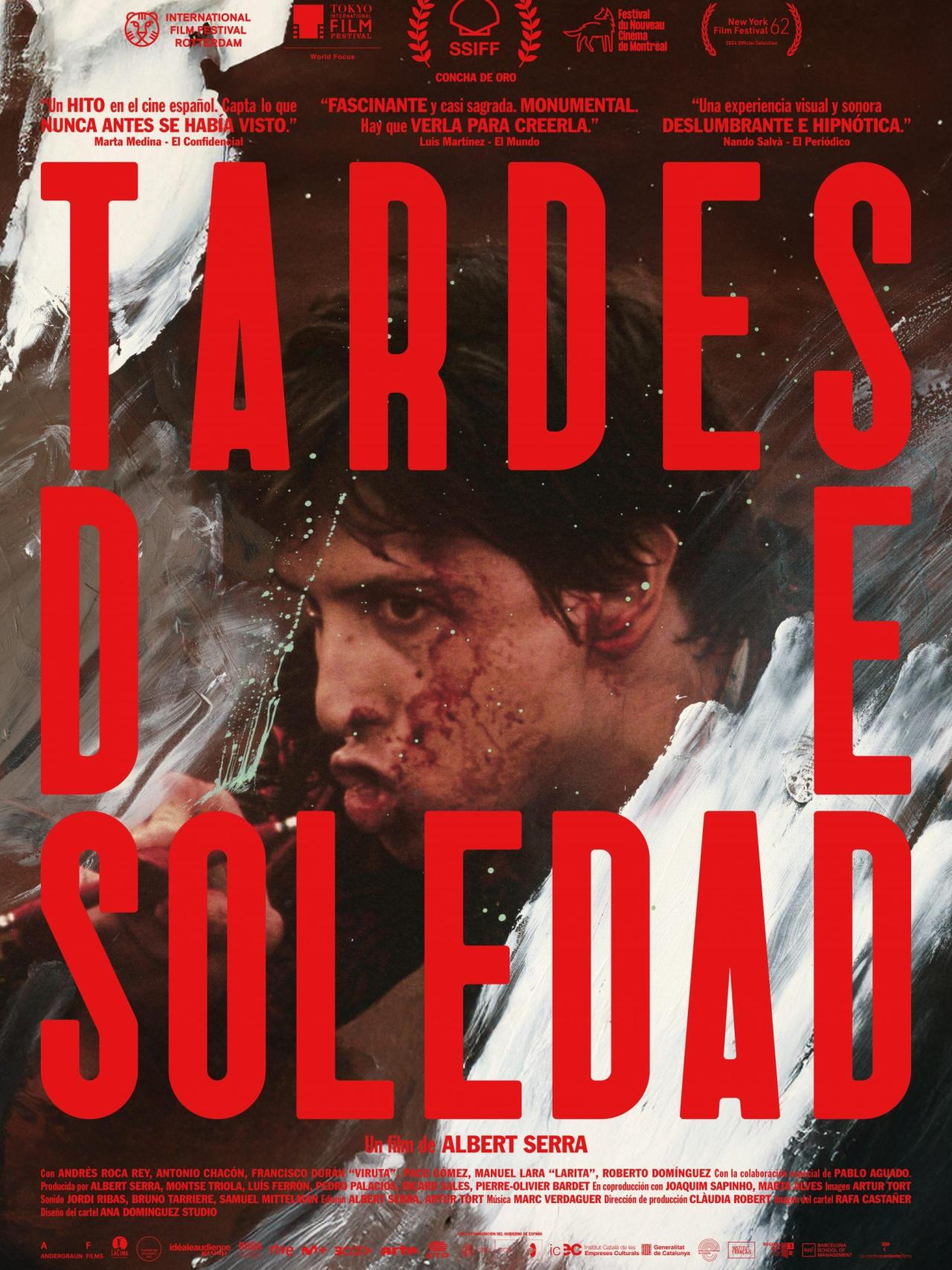 Cartel de 'Tardes de soledad'.
