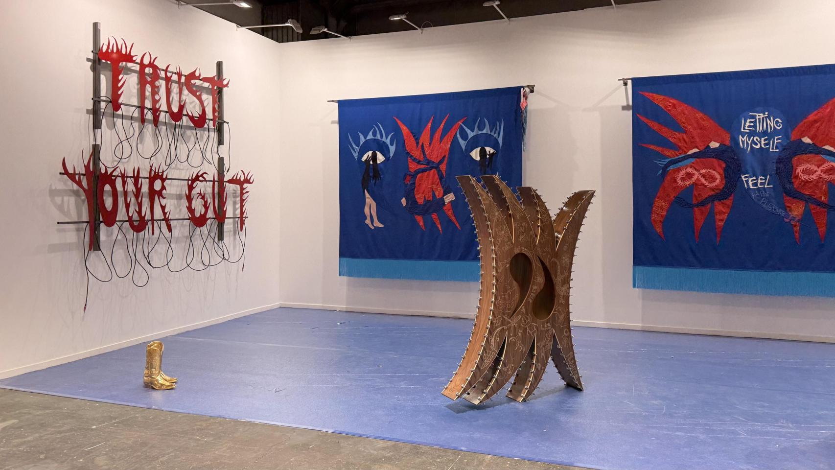Gema Polanco: 'Volvió del bosque con el cuerpo lleno de bellas melodías', 2026. Galerías Jorge López + MPA (9N01)