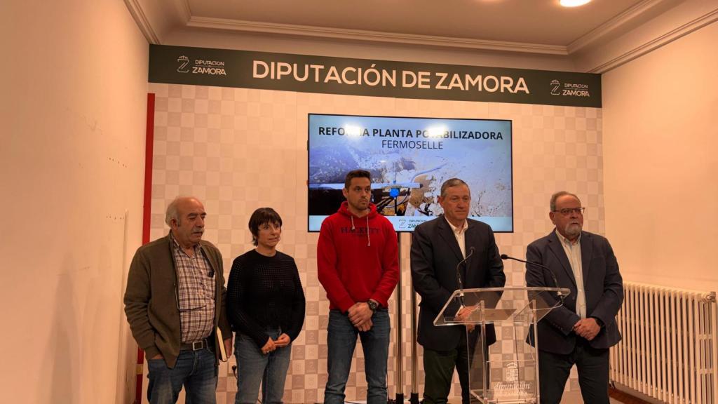 Presentación de las medidas para evitar el agua turbia en varios pueblos de Zamora.