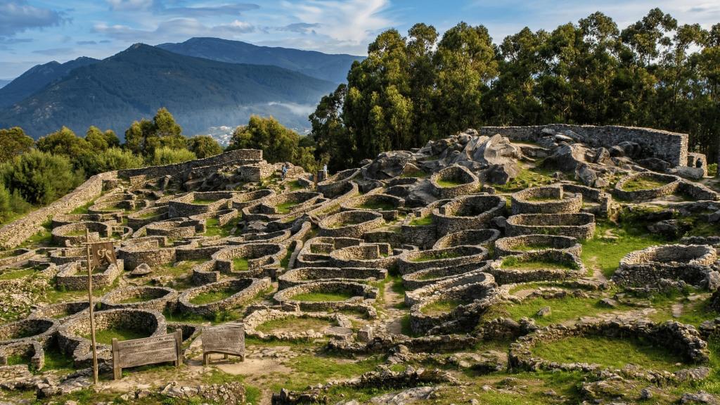 El Monte de Santa Tegra en el pueblo gallego de A Guarda, en Pontevedra.