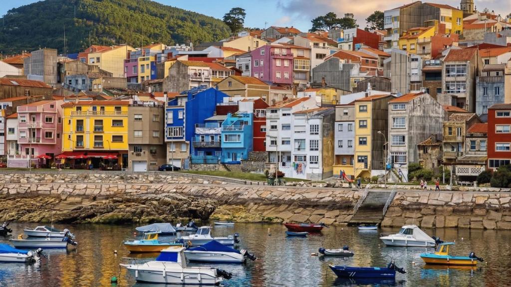 El puerto de A Guarda, en Pontevedra (Galicia).