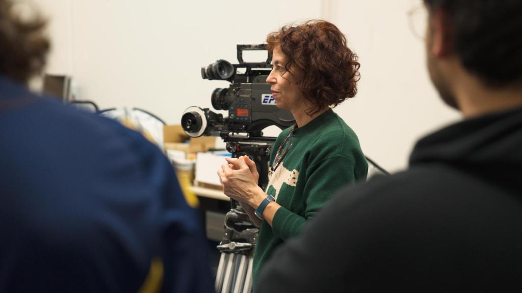 Cinematographer Almudena Sánchez. Photo: ECAM.