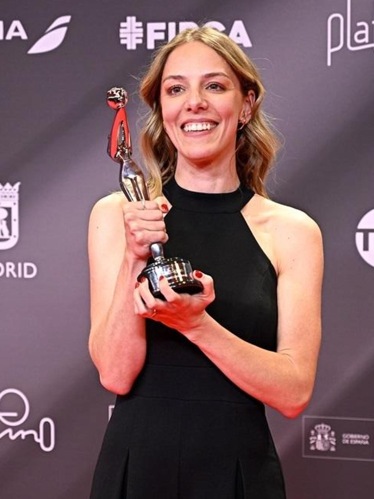 Victoria Lammers en los Premios Platino. Foto: Europa Press.