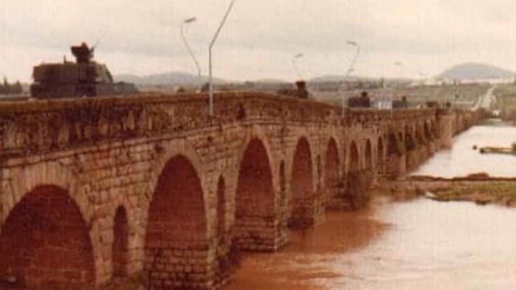 El Puente Romano de Mérida, en Extremadura.