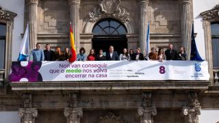 Pontevedra reivindica el 8M con un llamamiento unánime a no retroceder en los derechos de las mujeres