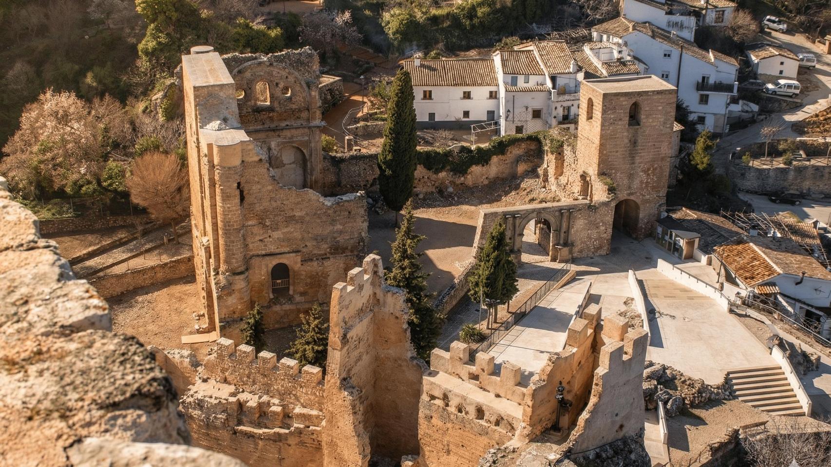 El castillo bereber de La Iruela, en Jaén (Andalucía).