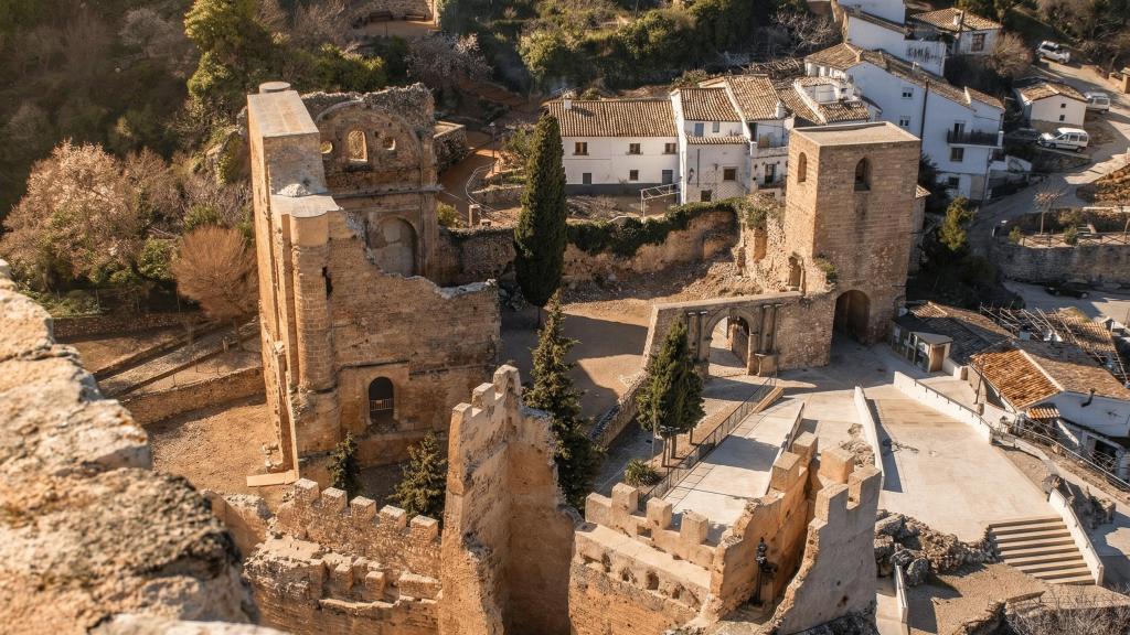 El castillo bereber de La Iruela, en Jaén (Andalucía).