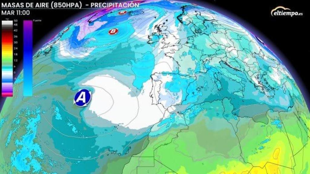 La próxima semana comenzará con la llegada de una dana que dejará más inestabilidad en España.