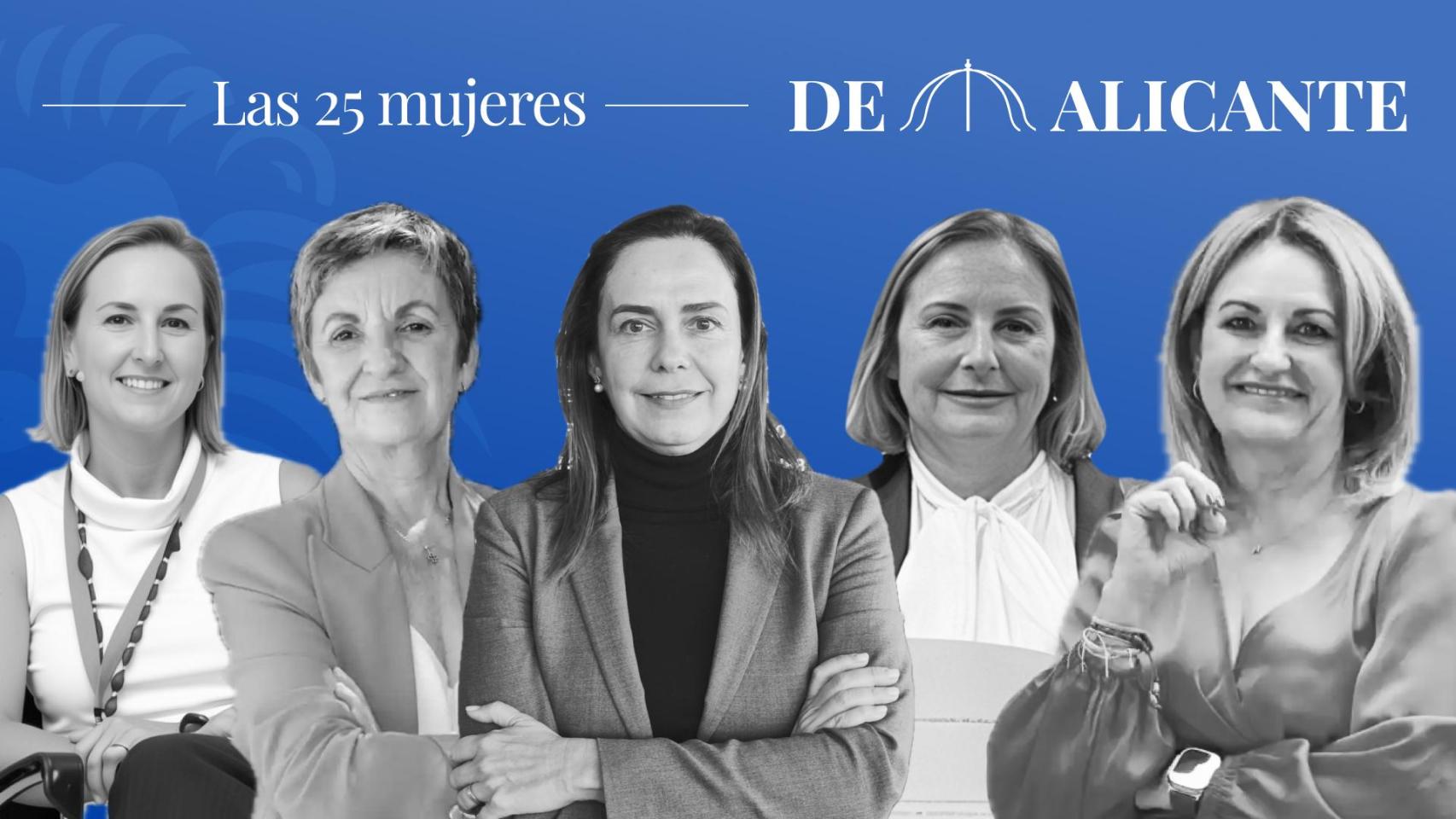 Leire Bilbao, Marián Cano, Laura Navarro, Pepa Cardona y Nuria Montes.
