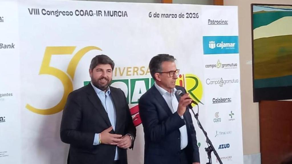 Celebración de los 50 años de COAG en el salón del Casón de la Vega