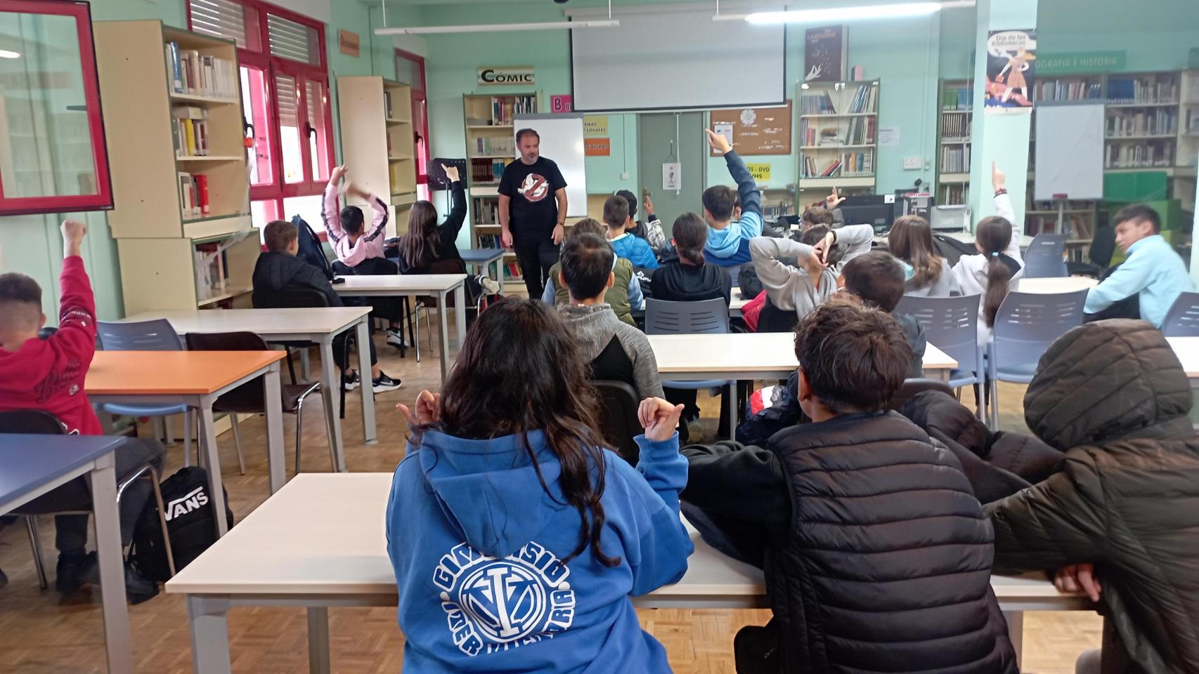 Talleres de prevención ante las redes sociales de la Diputación de Segovia.