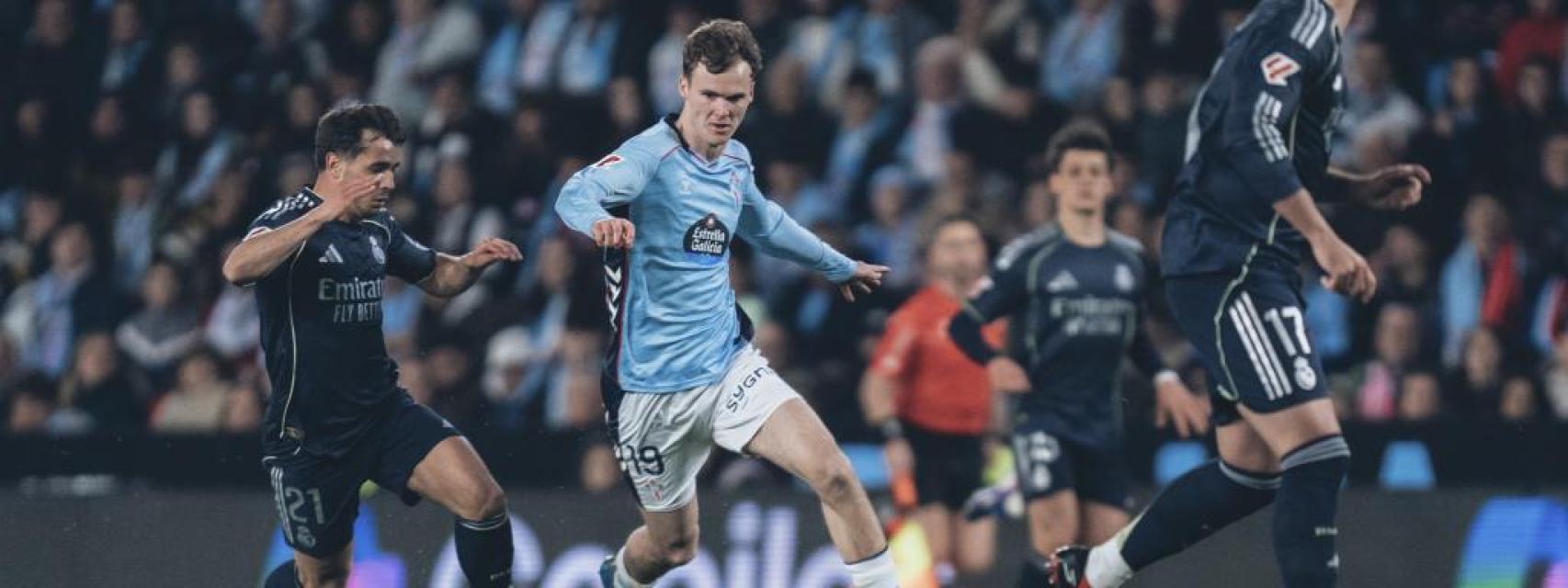 Williot durante el partido contra el Real Madrid, a 6 de marzo de 2026