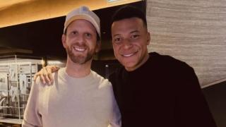 Kylian Mbappé, junto al CEO de Messika
