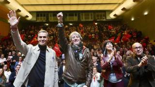 Pedro Sánchez, Carlos Martínez, Ana Redondo y Luis Rey.